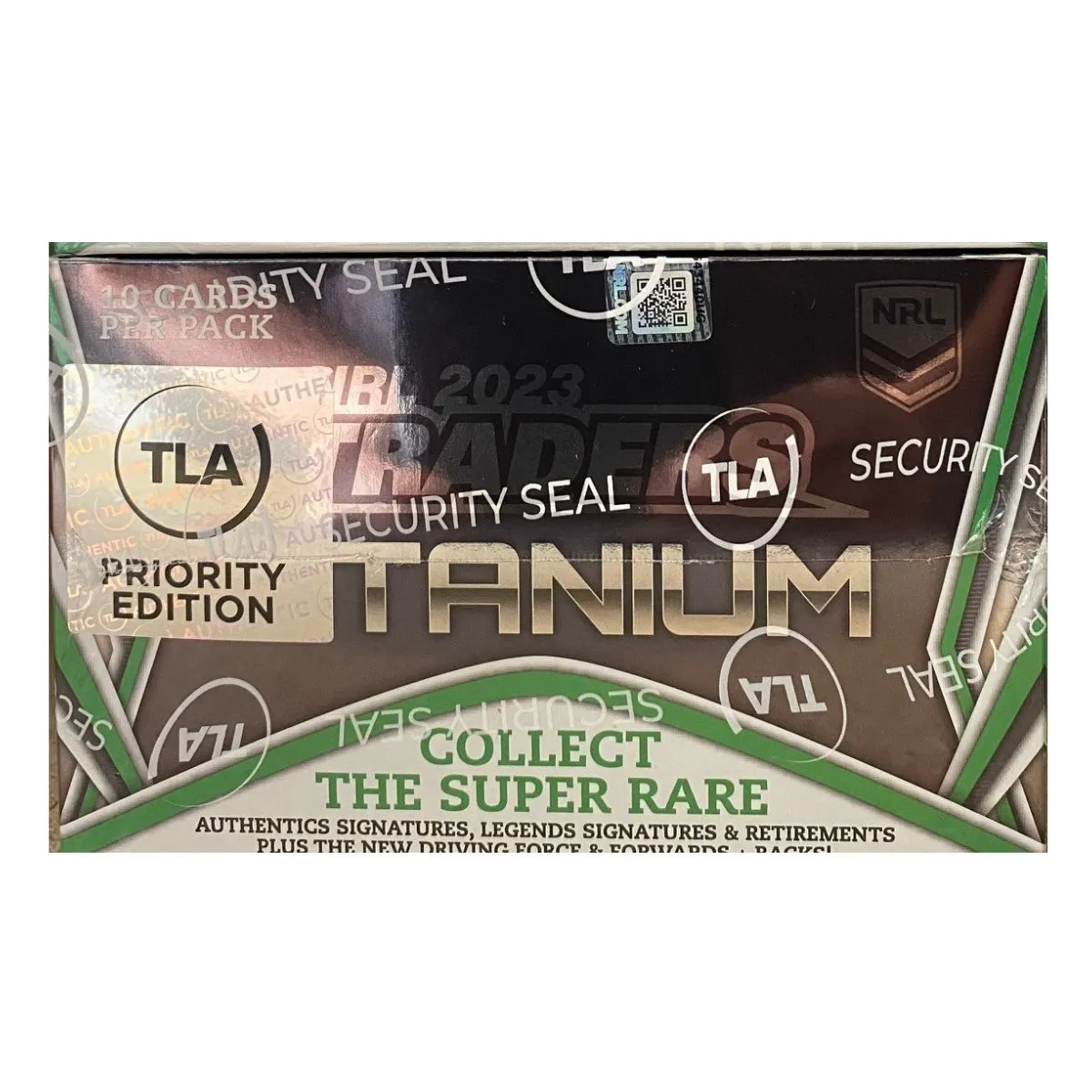 2023 NRL Rugby League Trading Cards PRIORITY Titanium Box