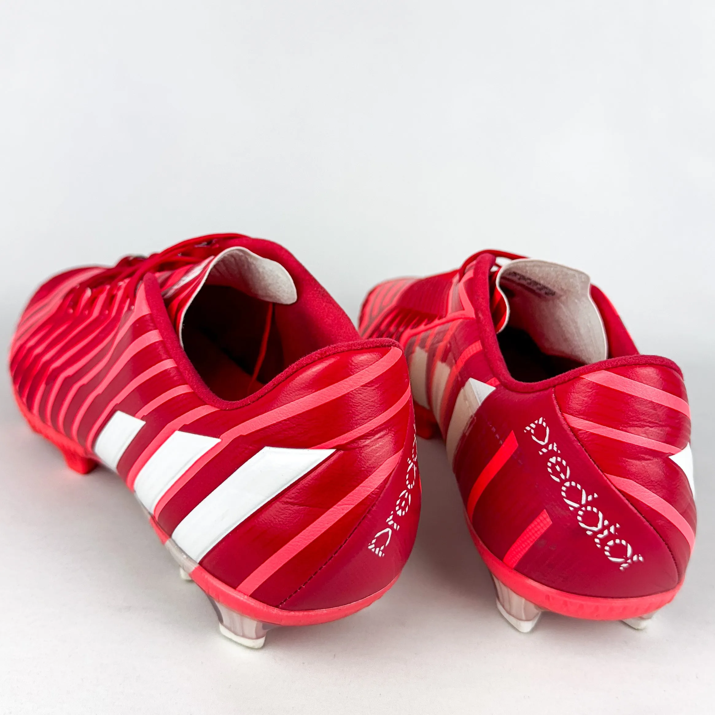 Adidas Predator Instinct FG - Bold Red/White/Flash Red *Pre-Owned*