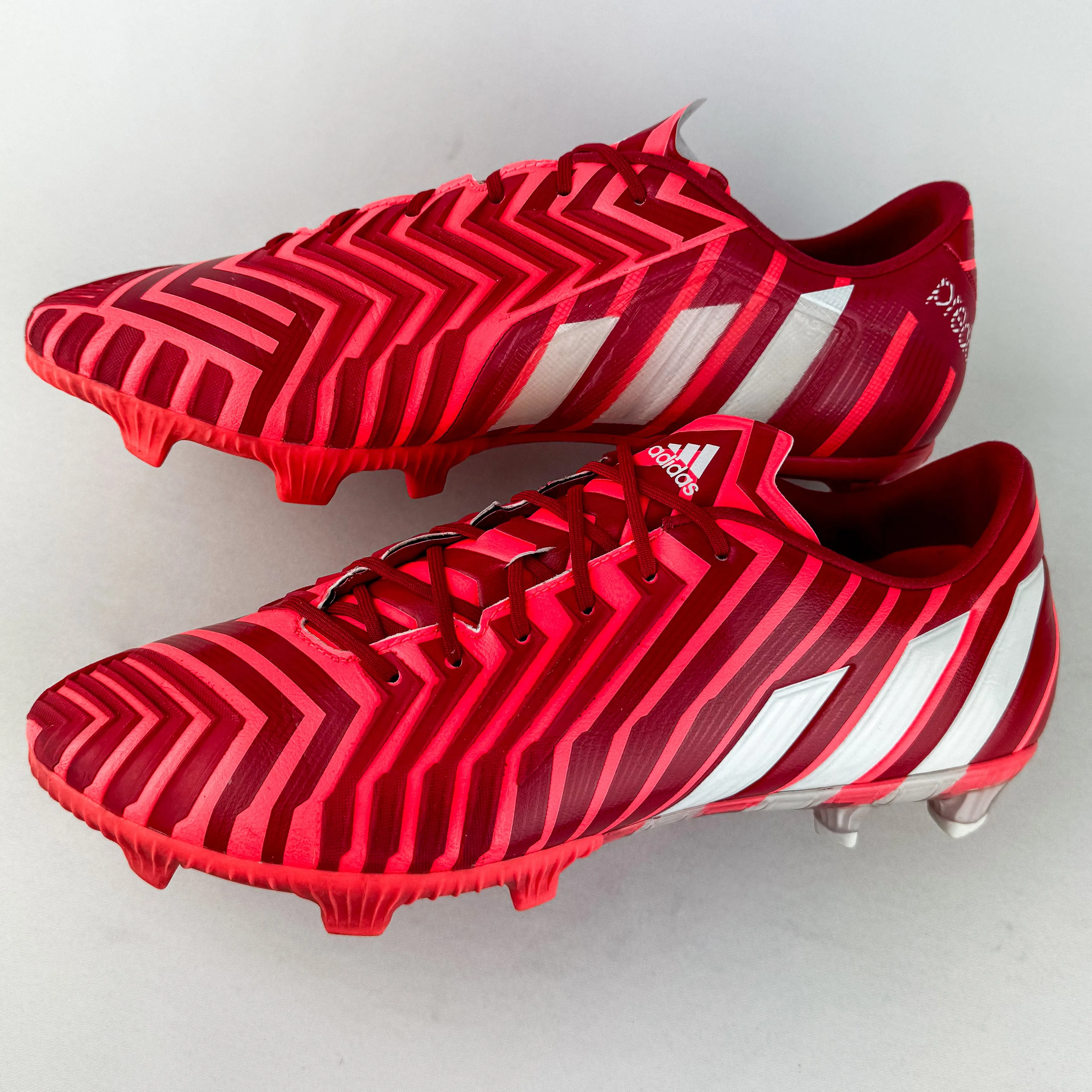Adidas Predator Instinct FG - Bold Red/White/Flash Red *Pre-Owned*