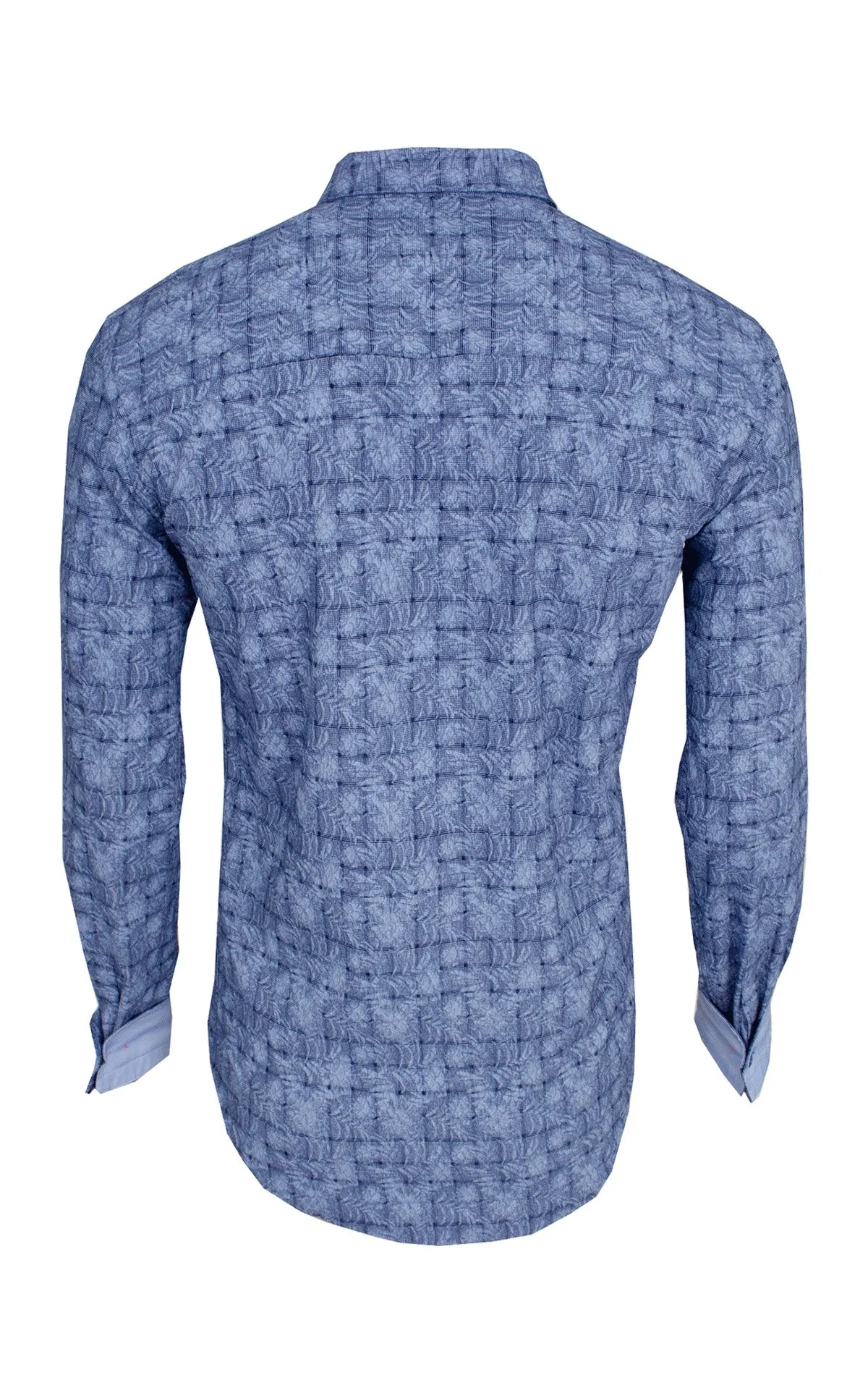 ATTICUS COBALT LONG SLEEVE SPORT SHIRT