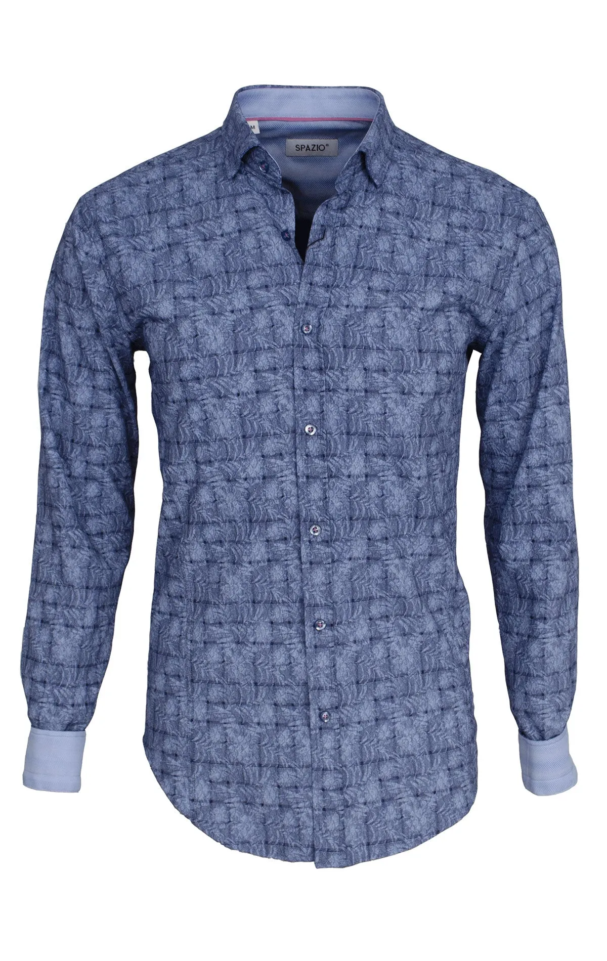 ATTICUS COBALT LONG SLEEVE SPORT SHIRT