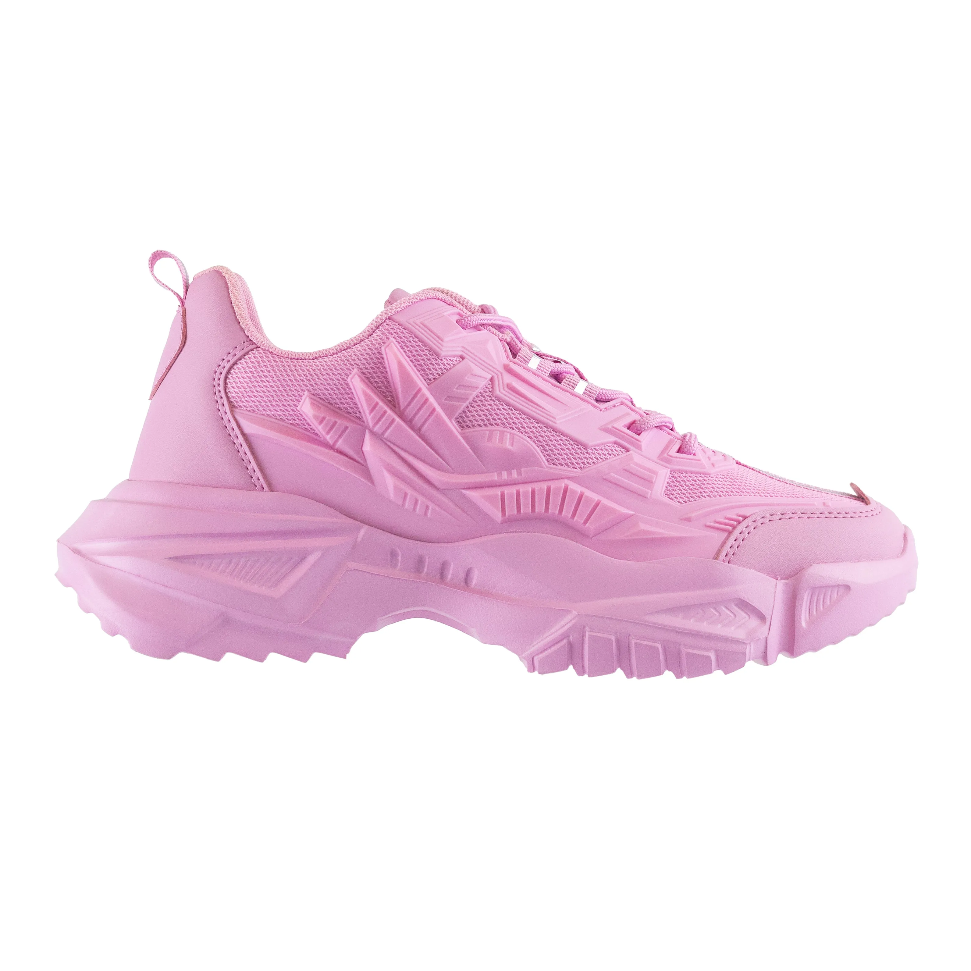 Ayanami - Wide Fit Women's Lace-Up Chunky Sneakers, Comfortable Platform Shoes, Trendy Footwear, Everyday Stylish Sneakers, Urban Style, Breathable
