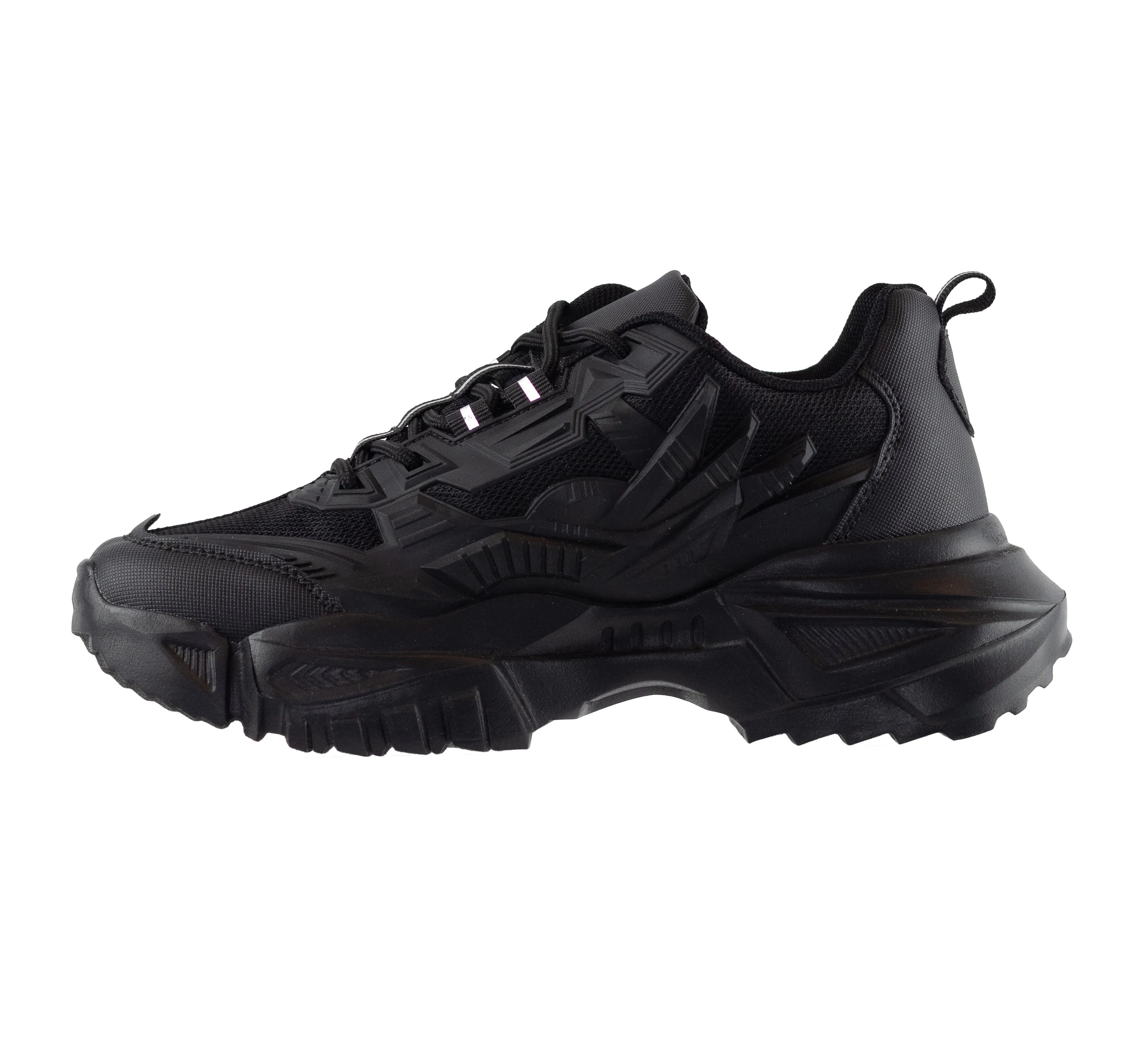 Ayanami - Wide Fit Women's Lace-Up Chunky Sneakers, Comfortable Platform Shoes, Trendy Footwear, Everyday Stylish Sneakers, Urban Style, Breathable