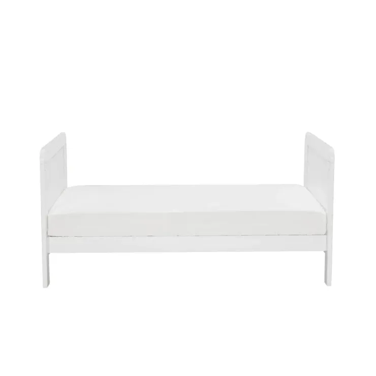 Babymore Caro Urban Mini Cot Bed - White