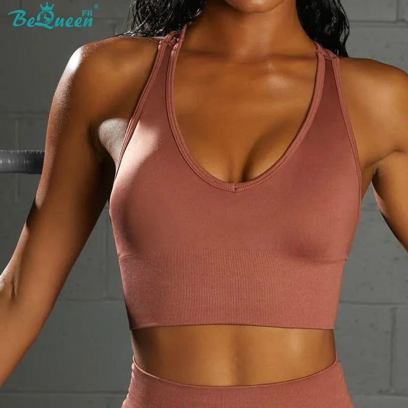 BeQueen Brassière de sport "Léna" Soutiens-gorge de sport