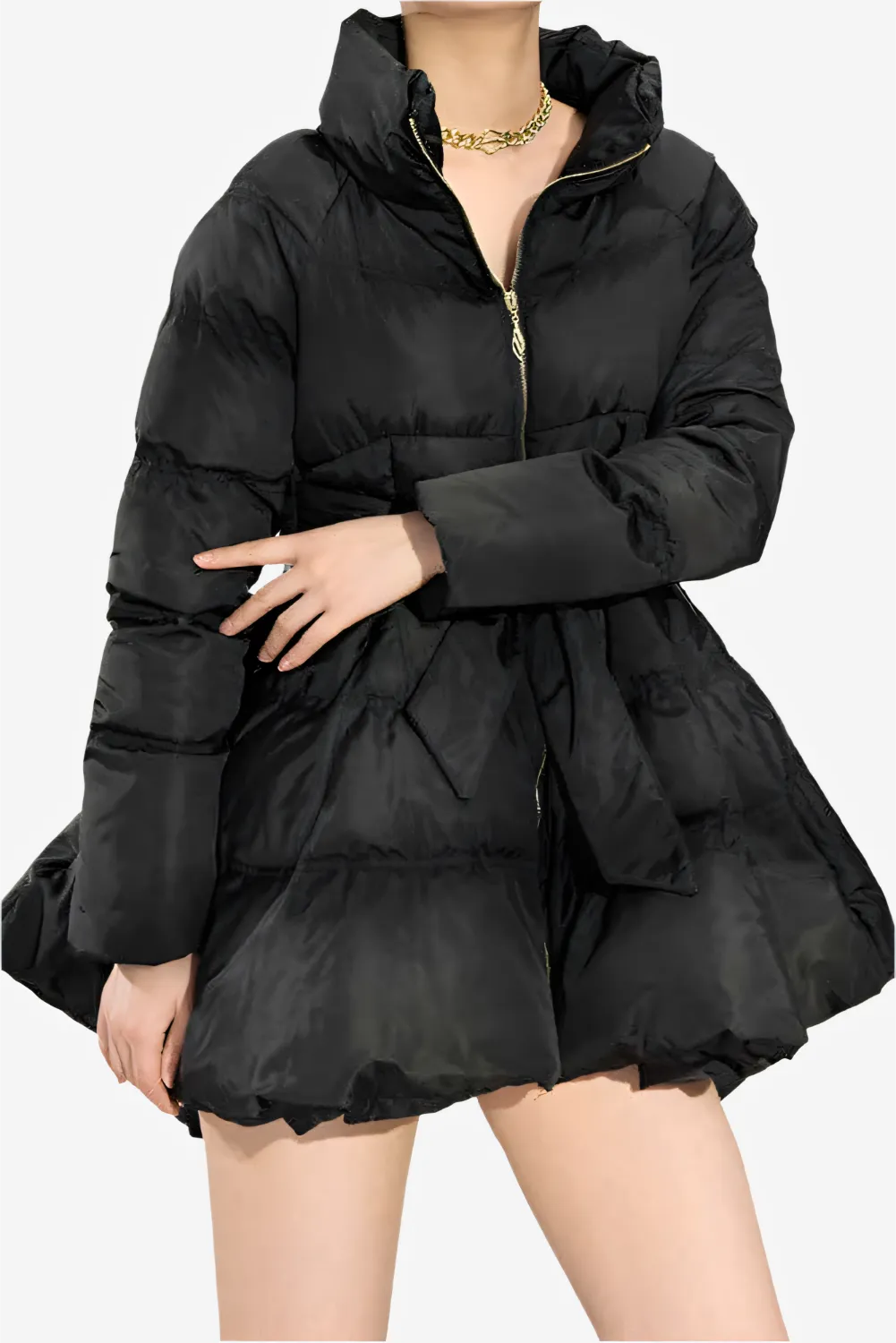 Black Cascade Parka