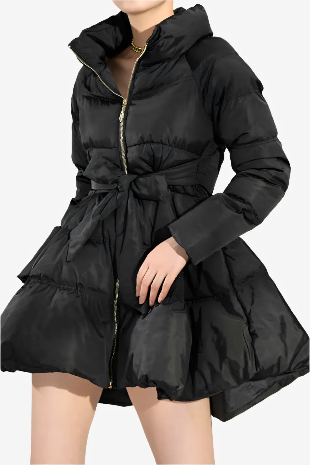 Black Cascade Parka