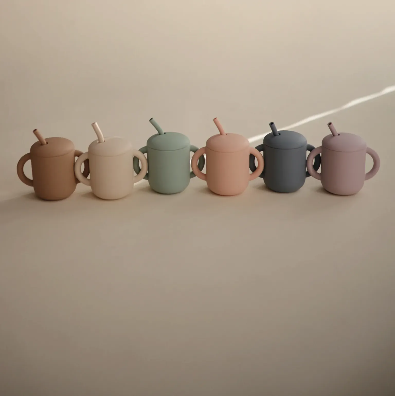 Blush Training Cup & Straw
