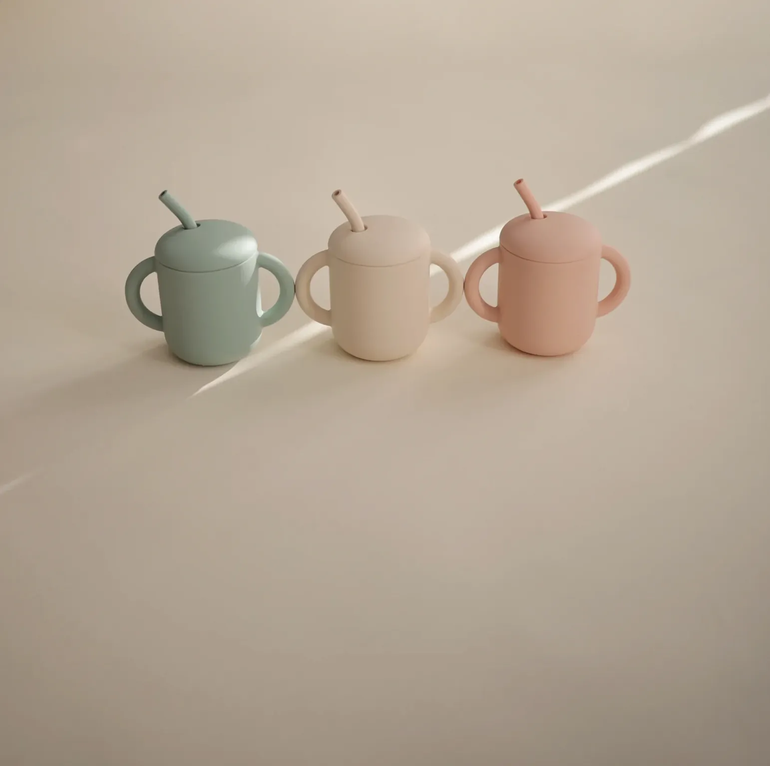 Blush Training Cup & Straw
