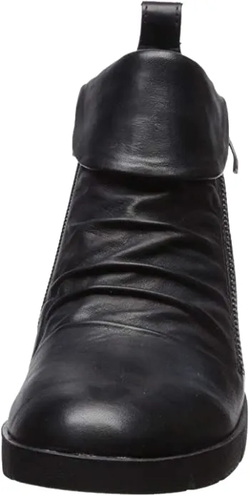 CLIFFS BY WHITE MOUNTAIN Shoes PENWOOD Women's Boot, BLACK/LEATHER, 6H M