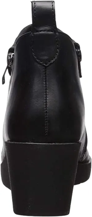 CLIFFS BY WHITE MOUNTAIN Shoes PENWOOD Women's Boot, BLACK/LEATHER, 6H M