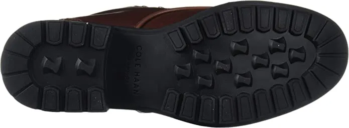 Cole Haan Women's Briana Grand LACE-UP Hiker Boot Hiking, CH WOODBURY WP LEATHER/BLACK, 5 B US
