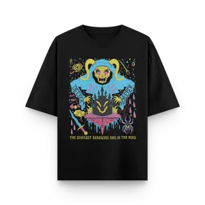 Conquer Your Inner Demons Oversized Tshirt by Kaihama