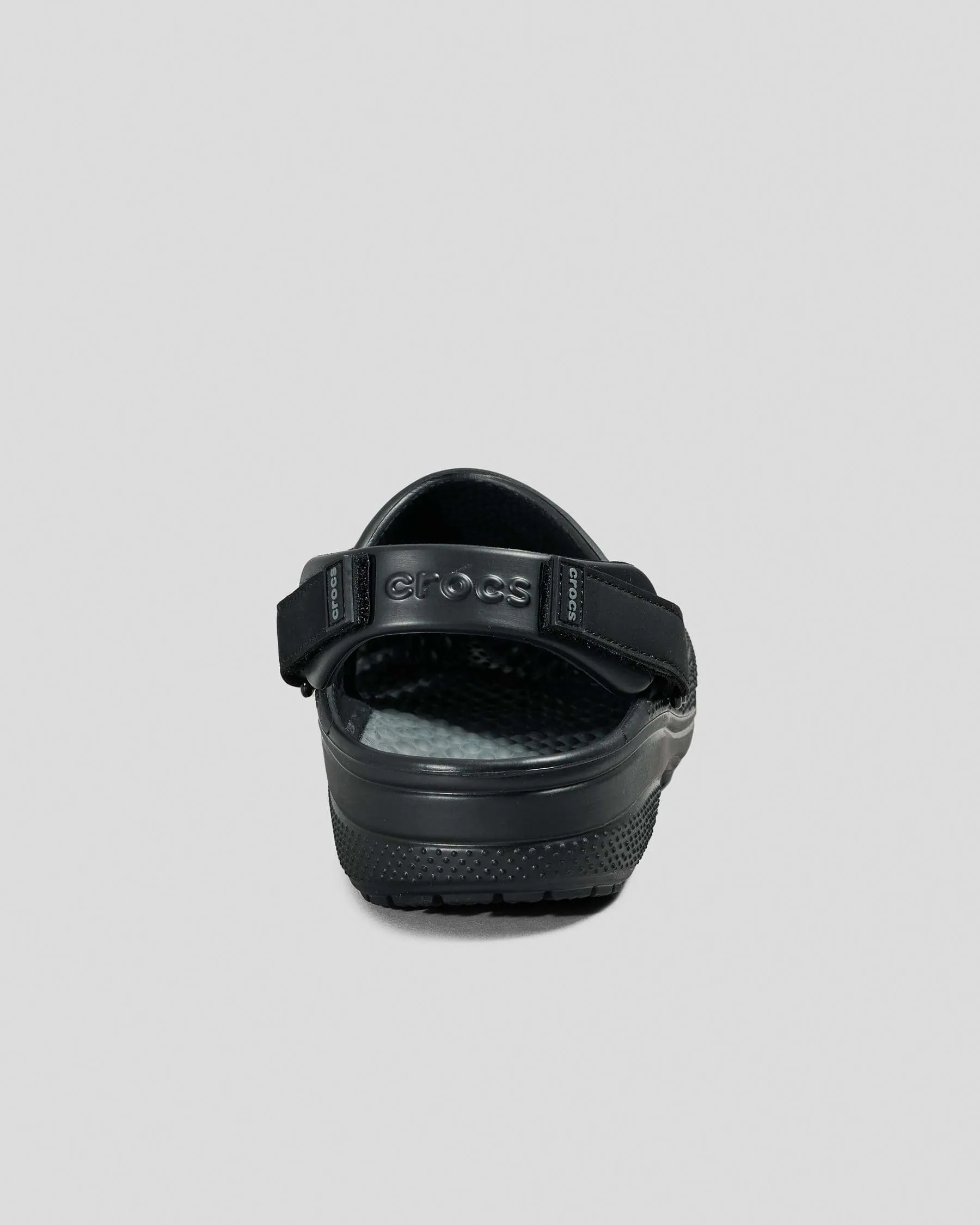 Crocs Mens Yukon Vista || Clog - Black/ Slate Grey