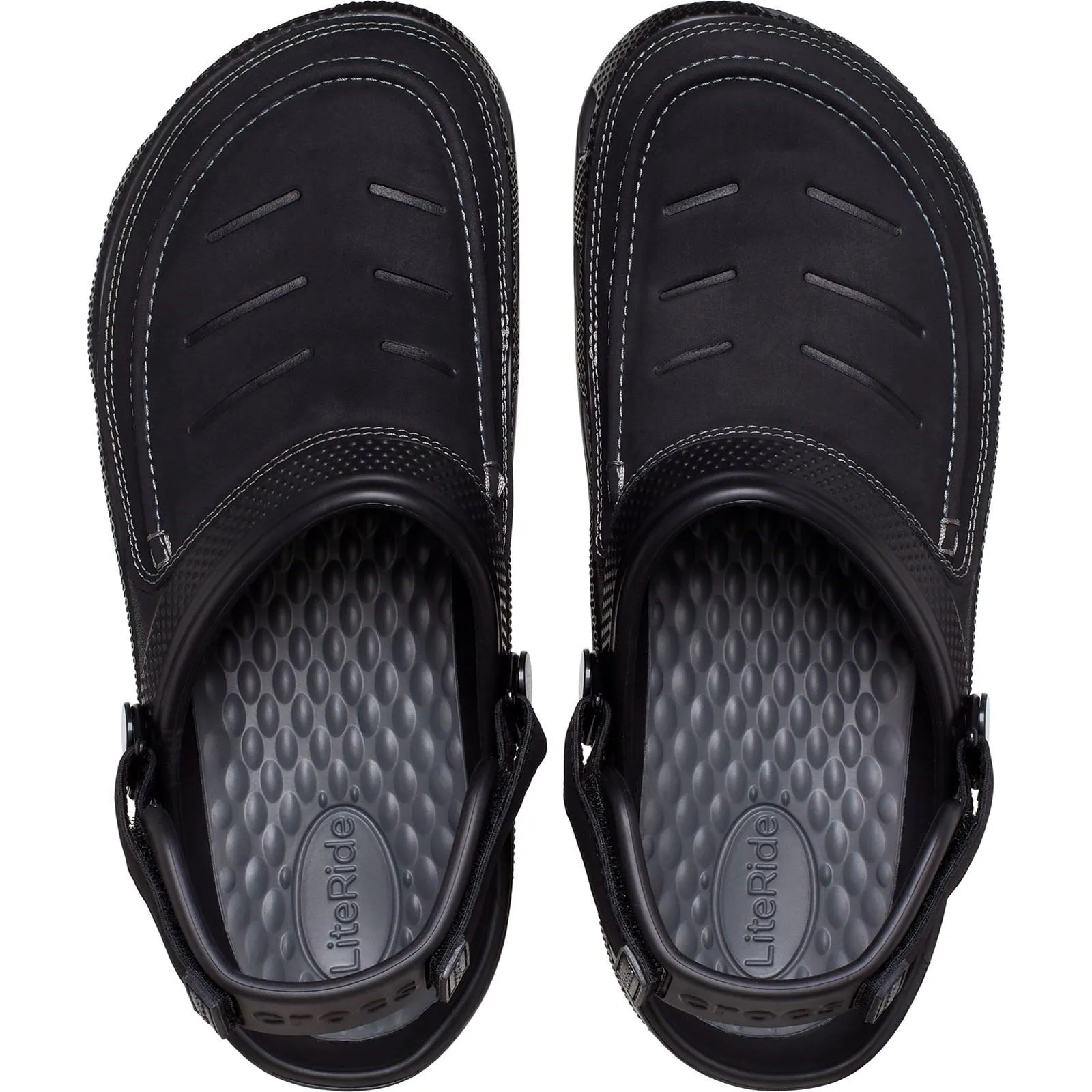 Crocs Yukon Vista II Polyurethane Men's Black/Slate Grey Clogs