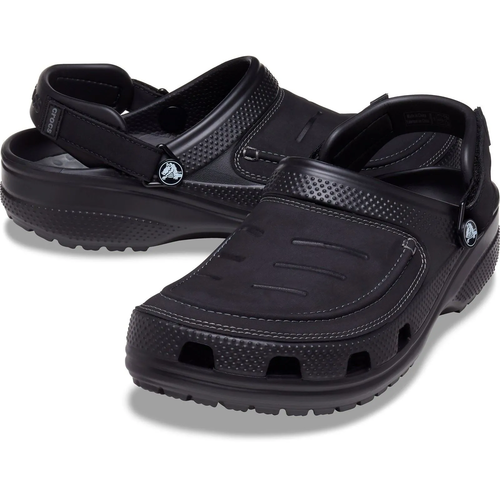 Crocs Yukon Vista II Polyurethane Men's Black/Slate Grey Clogs