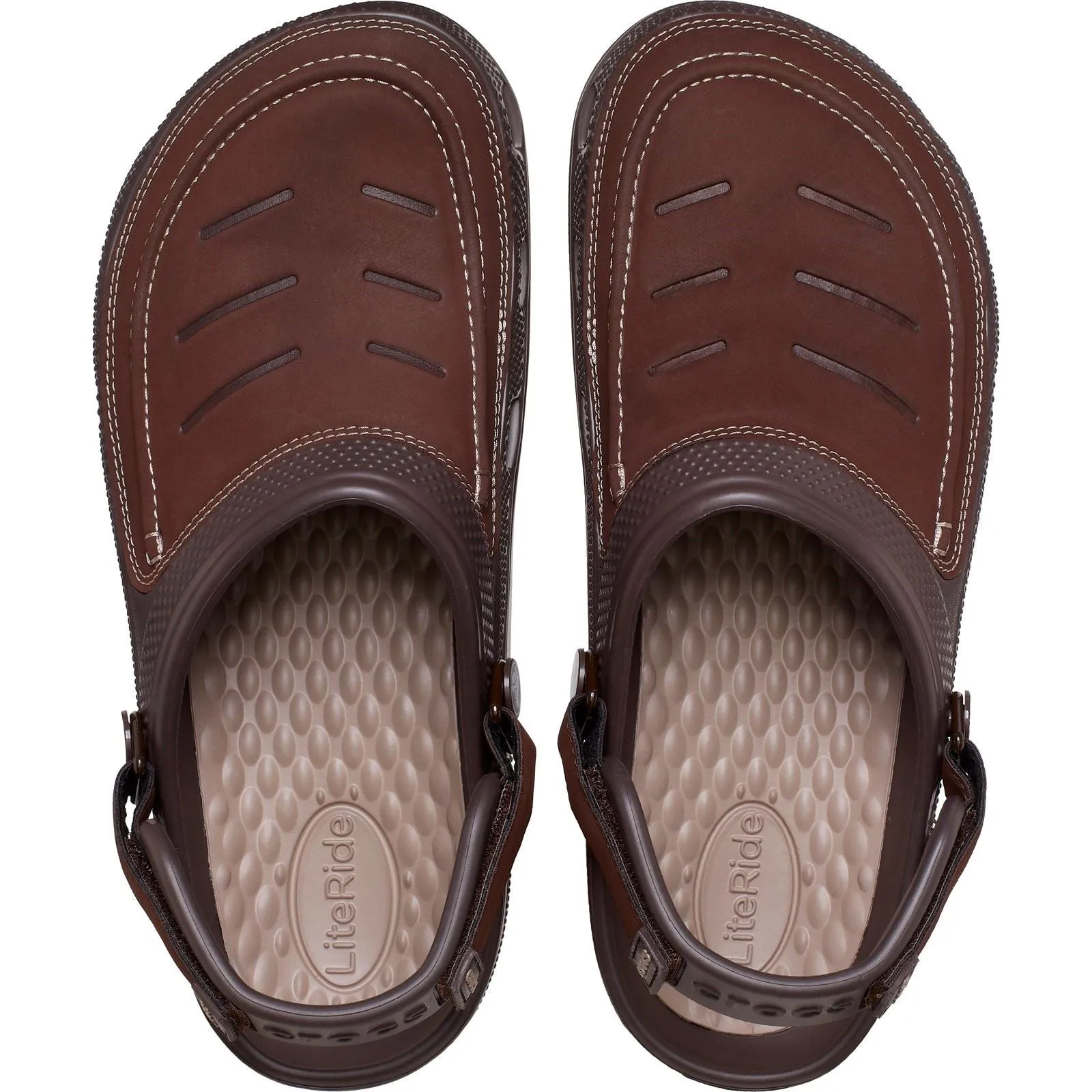 Crocs Yukon Vista II Polyurethane Men's Espresso/Mushroom Clogs