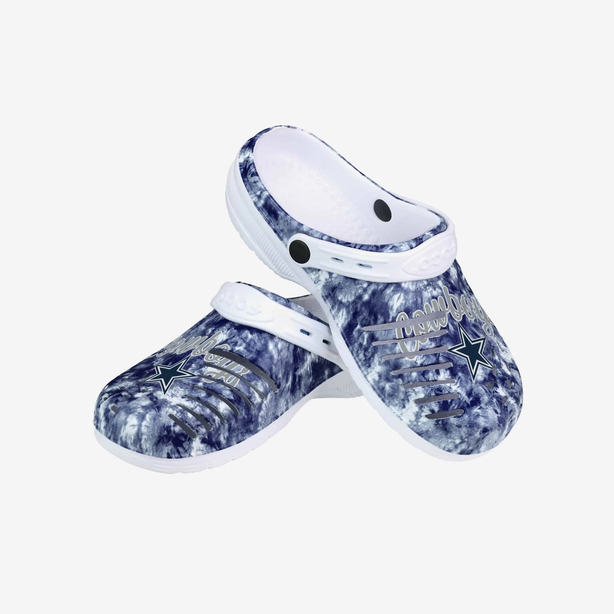 Dallas Cowboys Womens Cloudie Clog With Strap