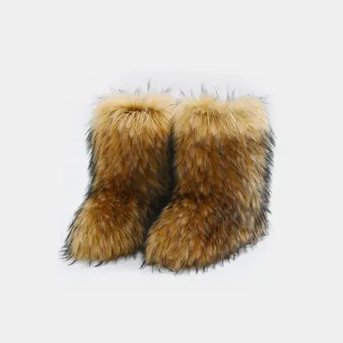 Dear Monkey Fuzzy Boots