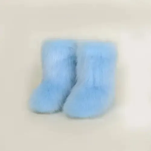Dear Monkey Fuzzy Boots