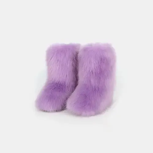 Dear Monkey Fuzzy Boots