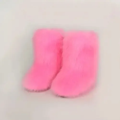 Dear Monkey Fuzzy Boots