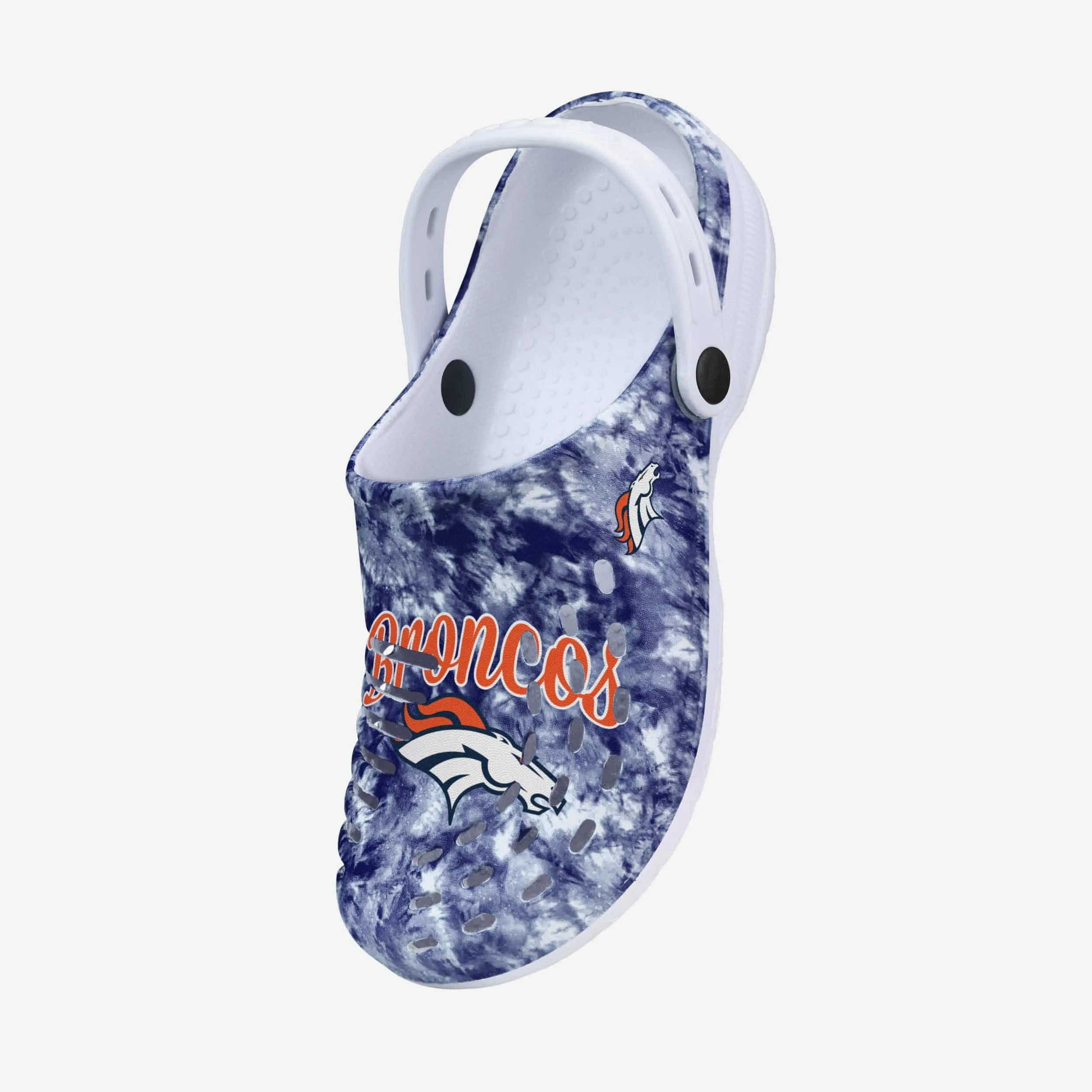 Denver Broncos Womens Cloudie Clog With Strap