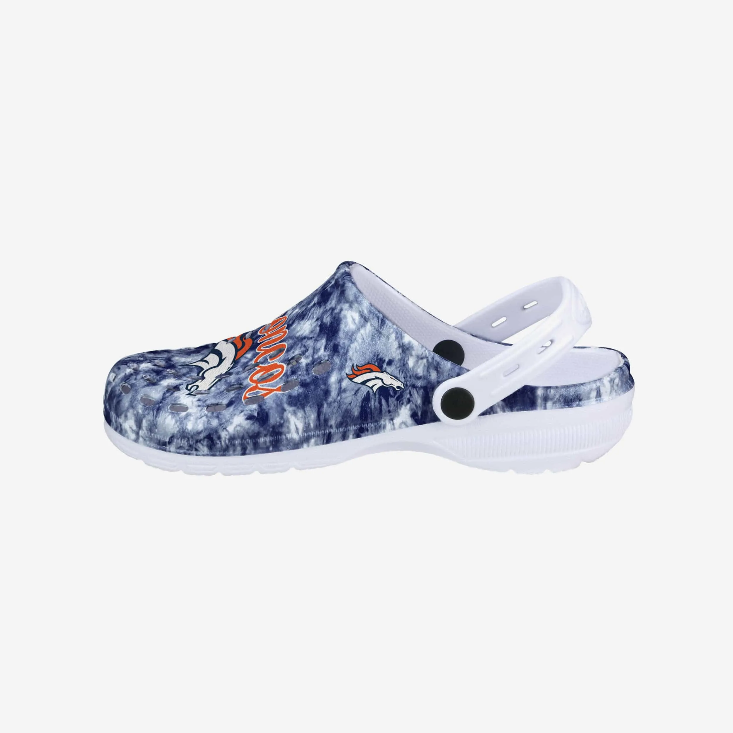 Denver Broncos Womens Cloudie Clog With Strap