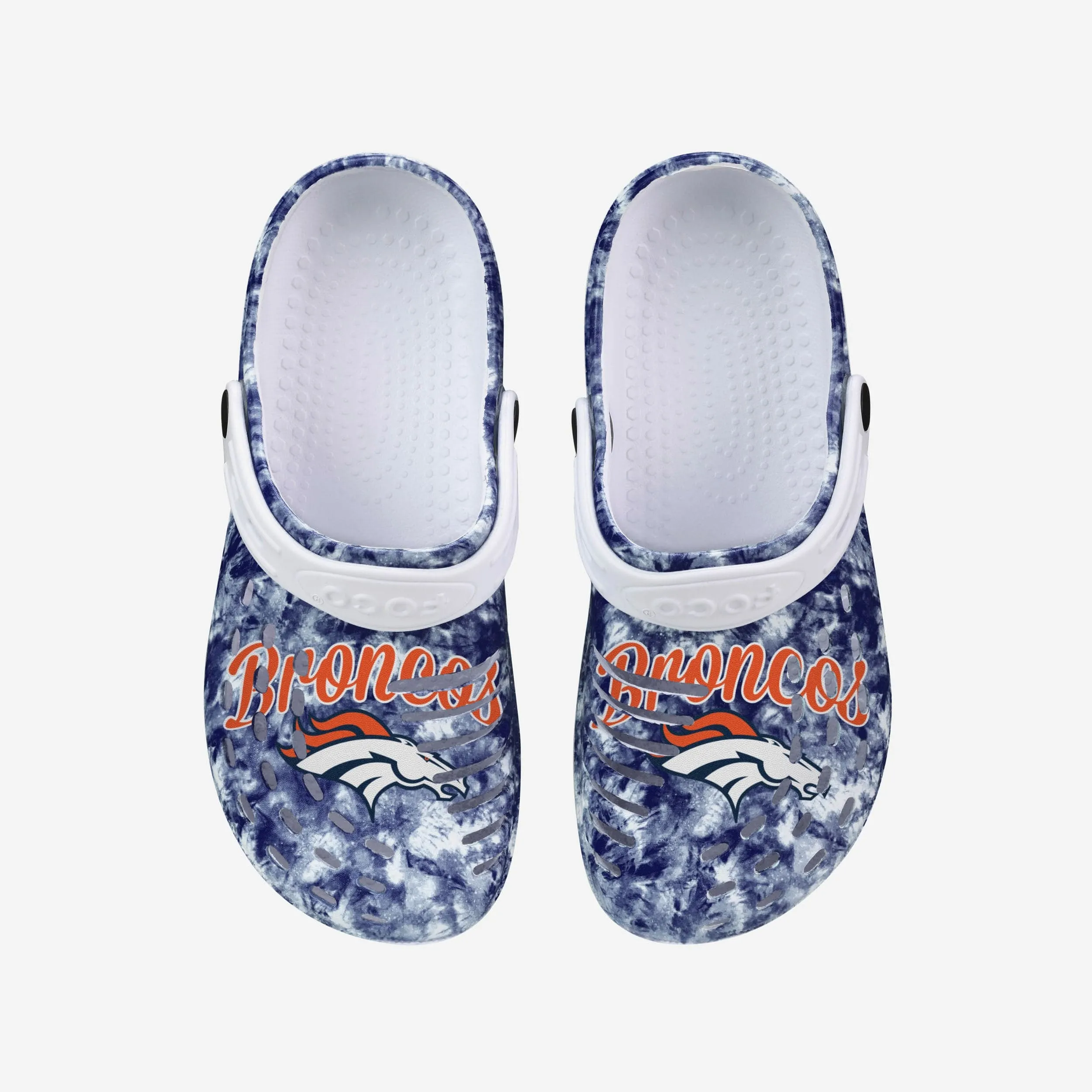 Denver Broncos Womens Cloudie Clog With Strap