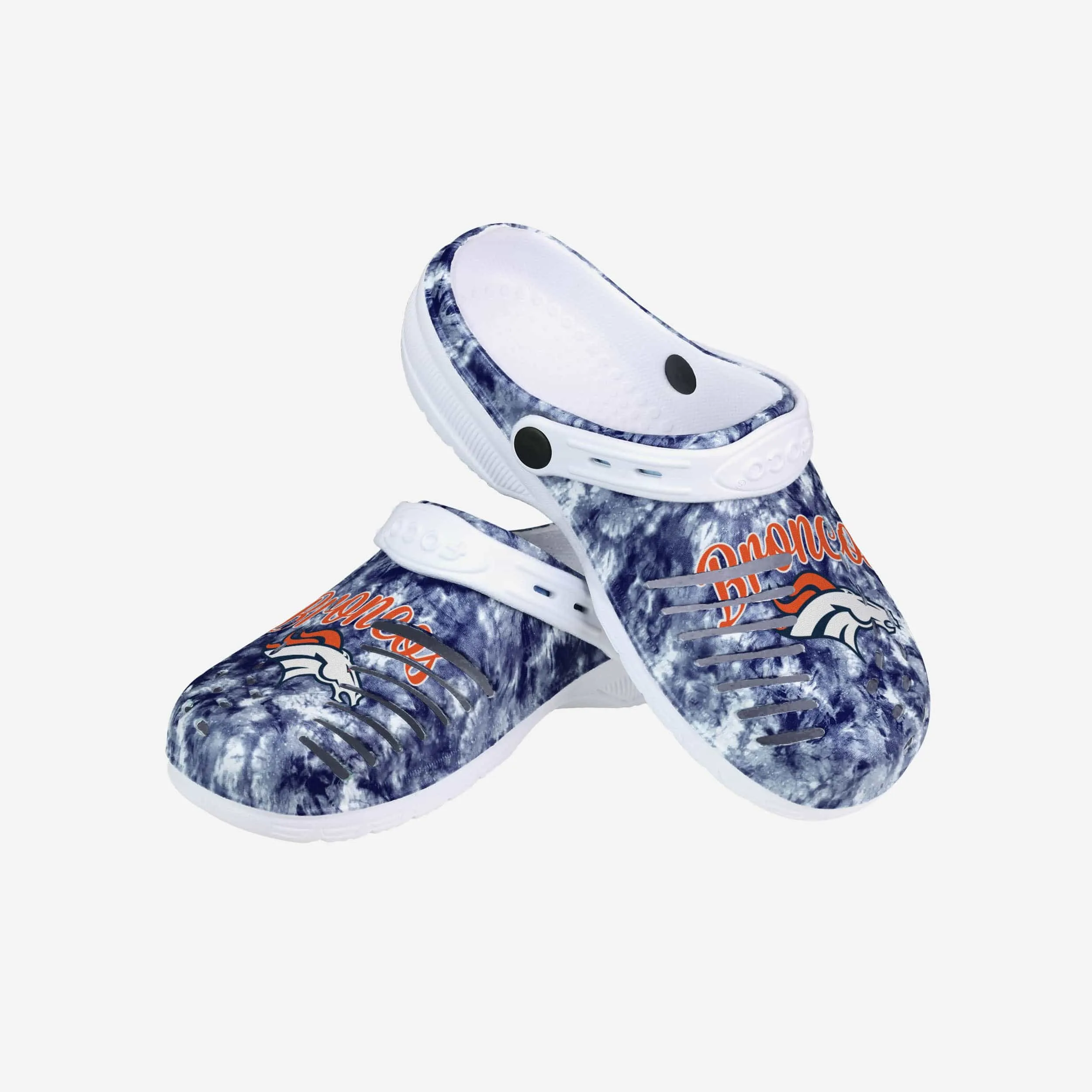 Denver Broncos Womens Cloudie Clog With Strap