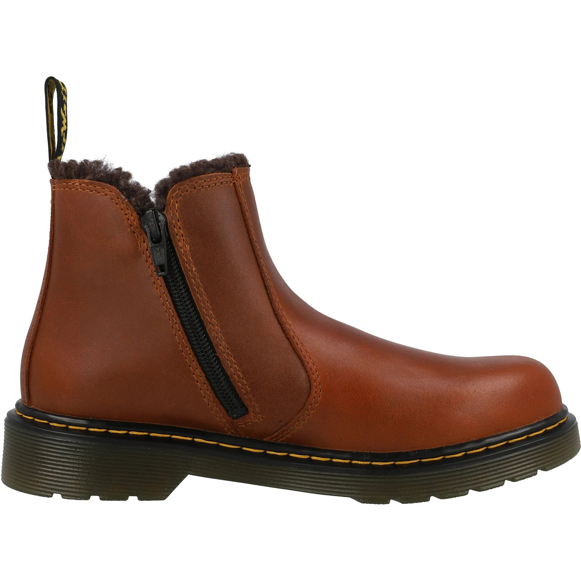 Dr Martens 2976 Leonore Brown Junior Chelsea Boots