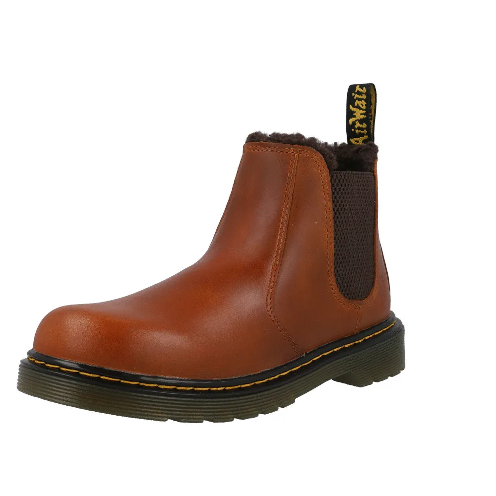 Dr Martens 2976 Leonore Brown Junior Chelsea Boots
