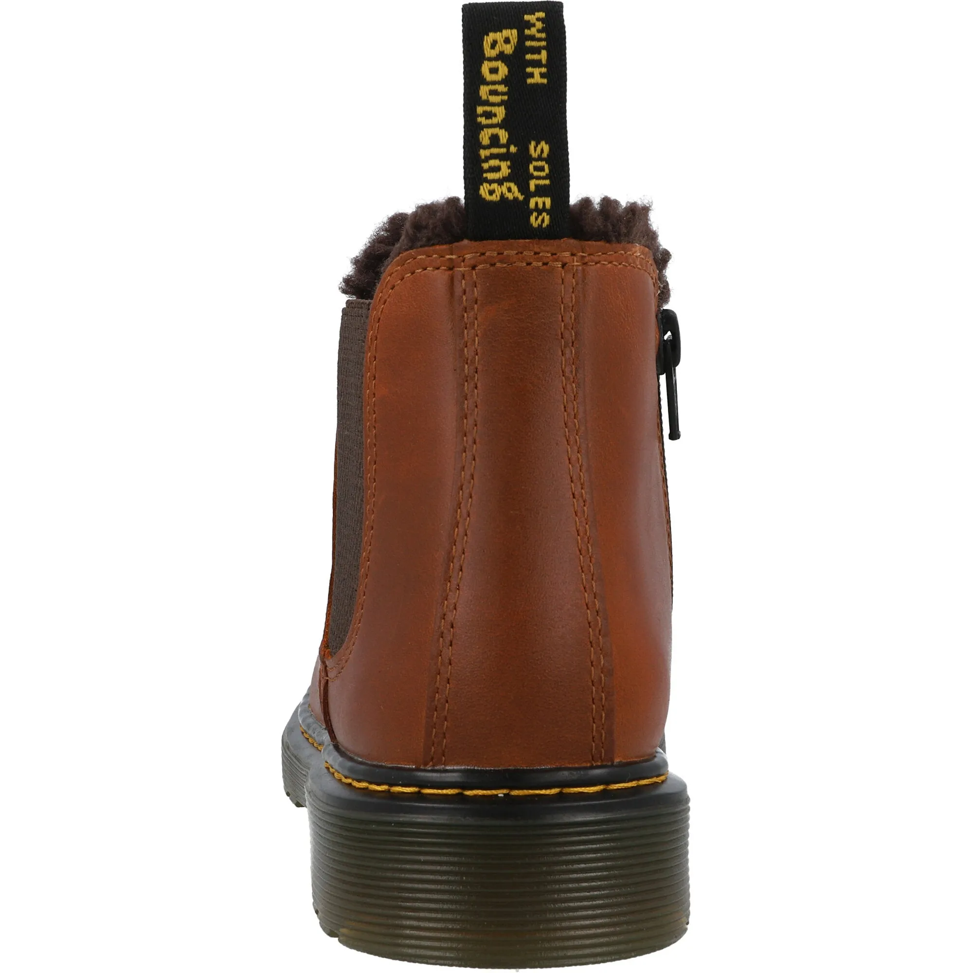 Dr Martens 2976 Leonore Brown Junior Chelsea Boots