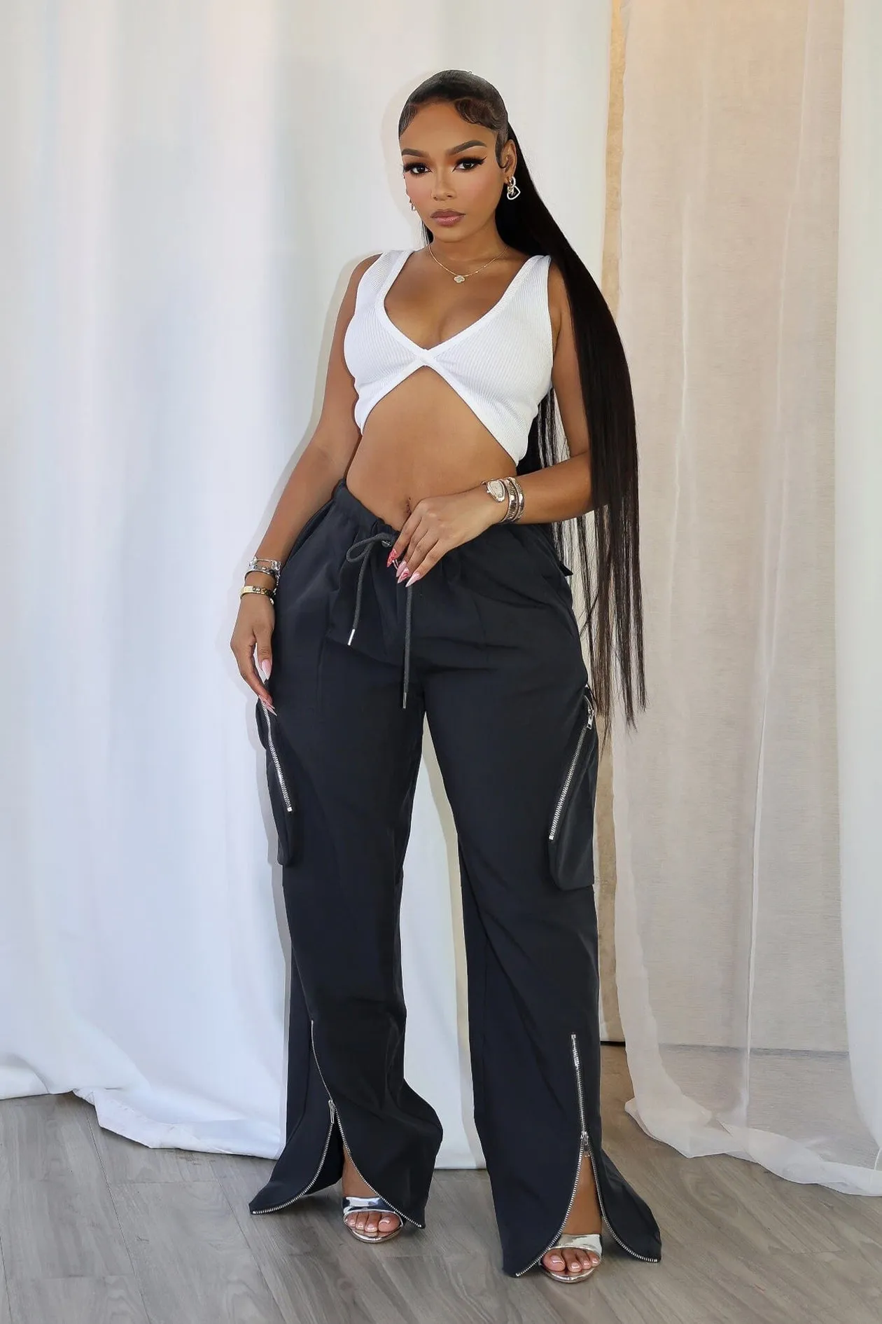 Edge Zipper Joggers