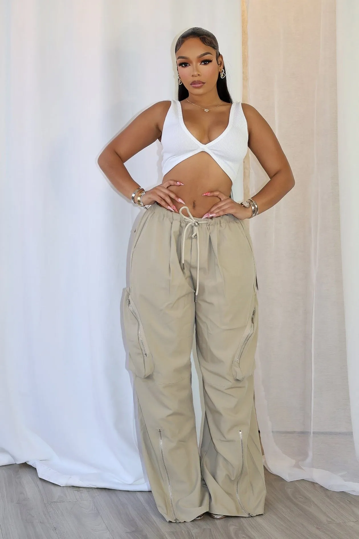 Edge Zipper Joggers