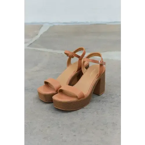 Elevate Your Style with Feel Platform Heel Sandals