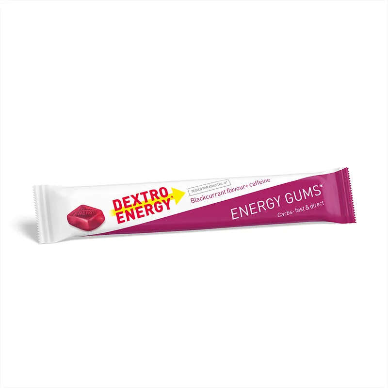 Energy Gums* Blackcurrant   caffeine