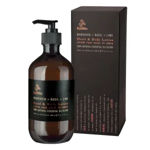 Equilibrium Mandarin, Basil & Lime Hand & Body Lotion