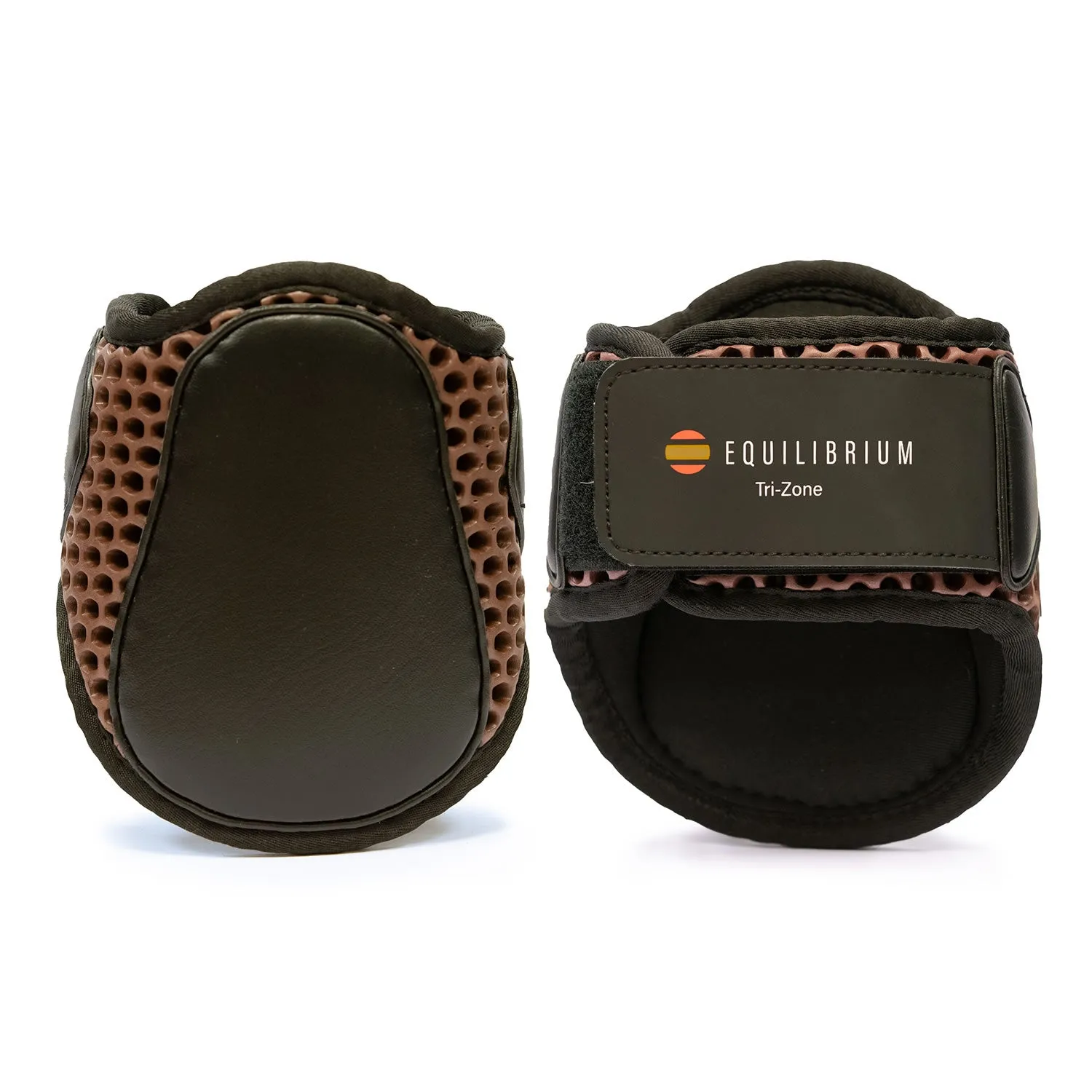 Equilibrium Tri-Zone Fetlock Boots Brown