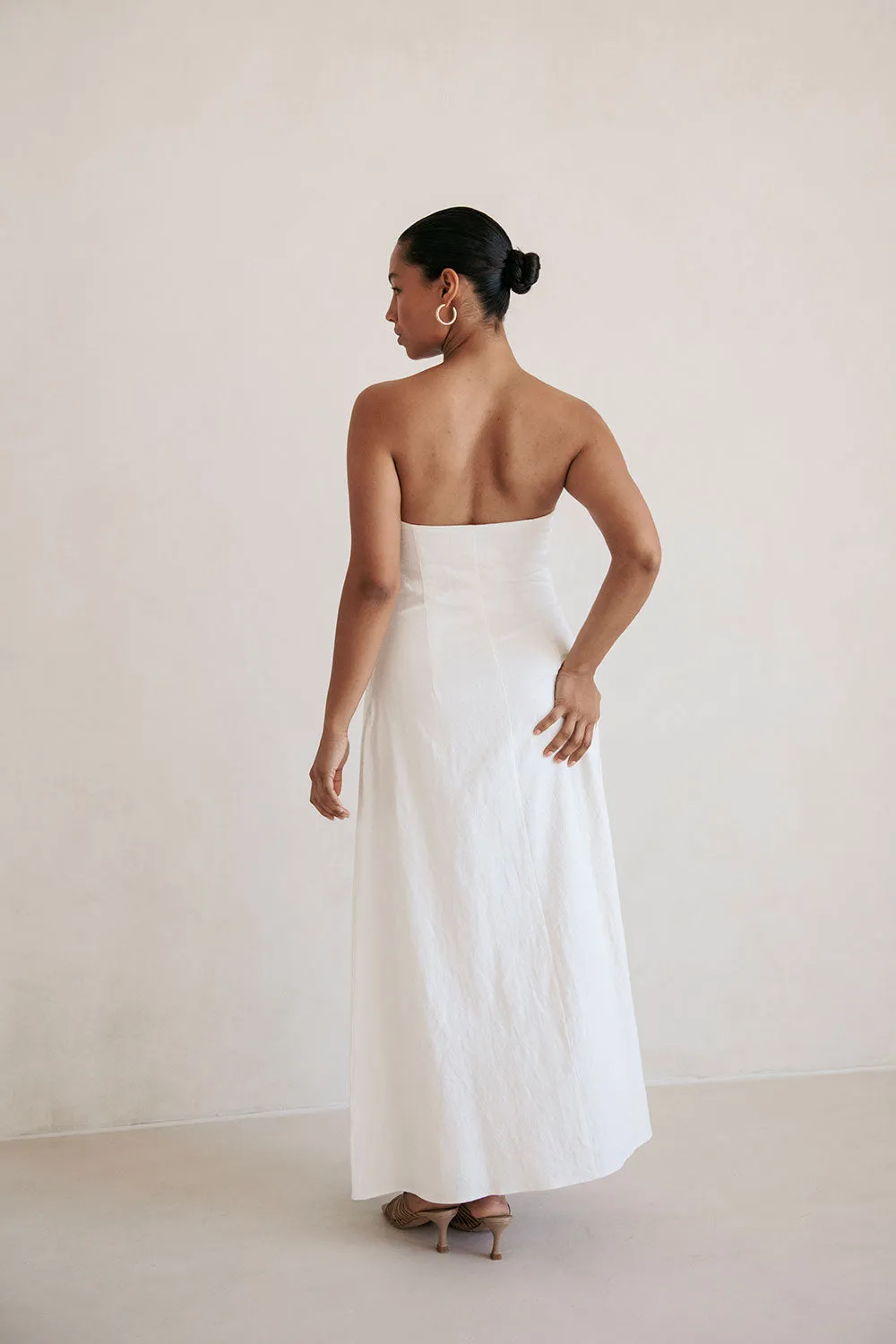 Estella Dress - White