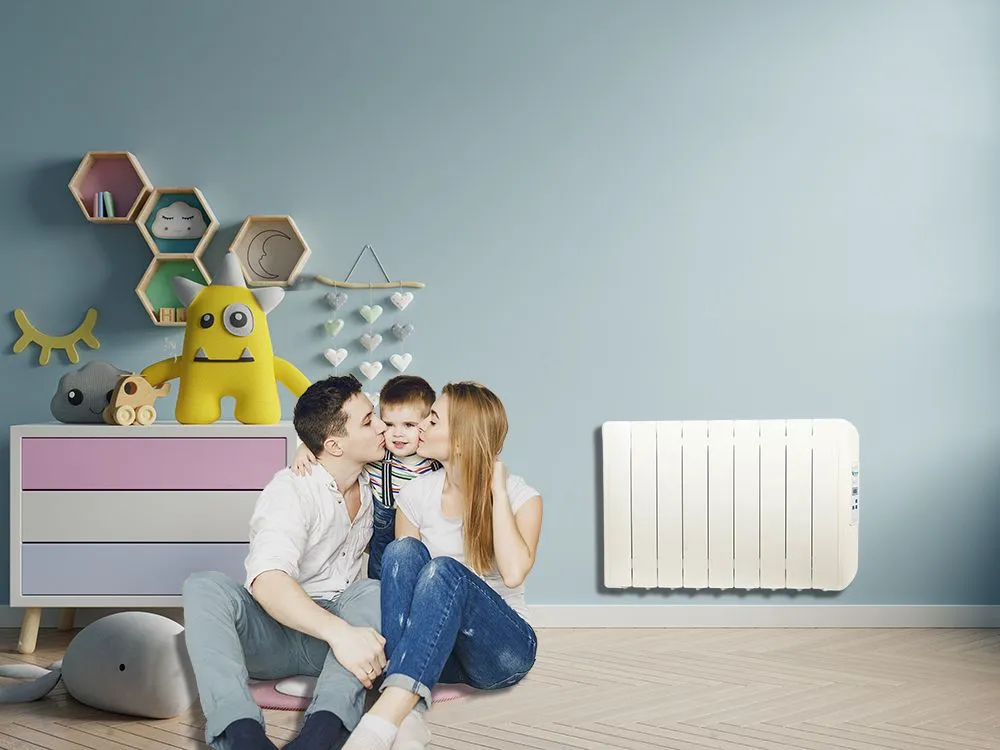 Farho ECG11 Eco Green 11 elements 1210W Low Consumption Radiator, Digital and Programmable