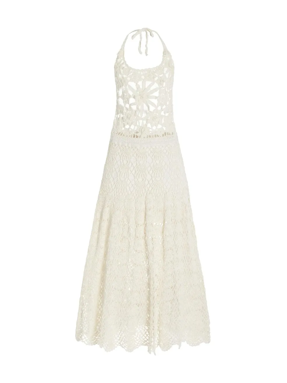 Fernanda Crocheted Cotton Maxi Dress