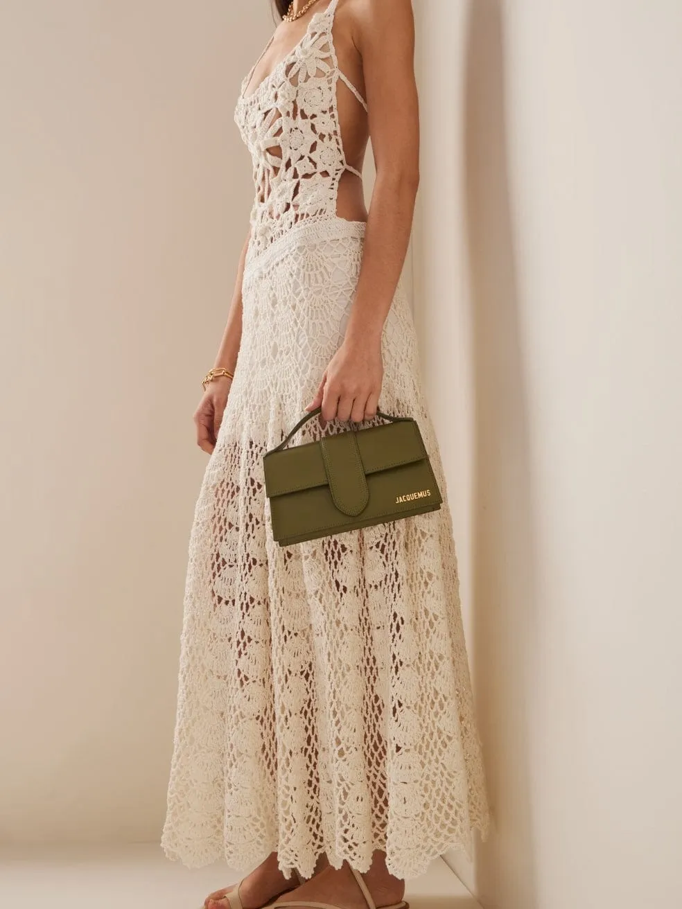 Fernanda Crocheted Cotton Maxi Dress