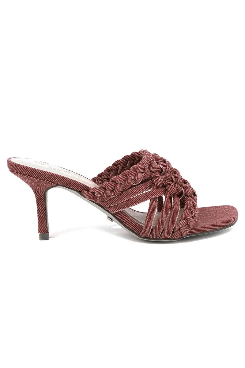 Formal Slipper I38328-Red