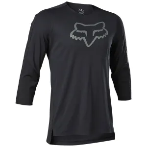 Fox Flexair 3/4 Ascent Jersey [Black]