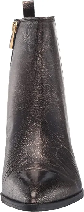 Franco Sarto Women's Shay Ankle Boot, Gold, 9.5