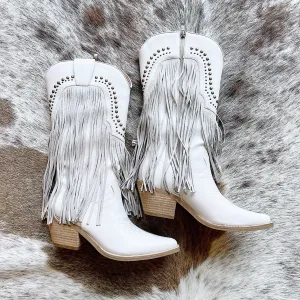 Fringe Cowboy Boots