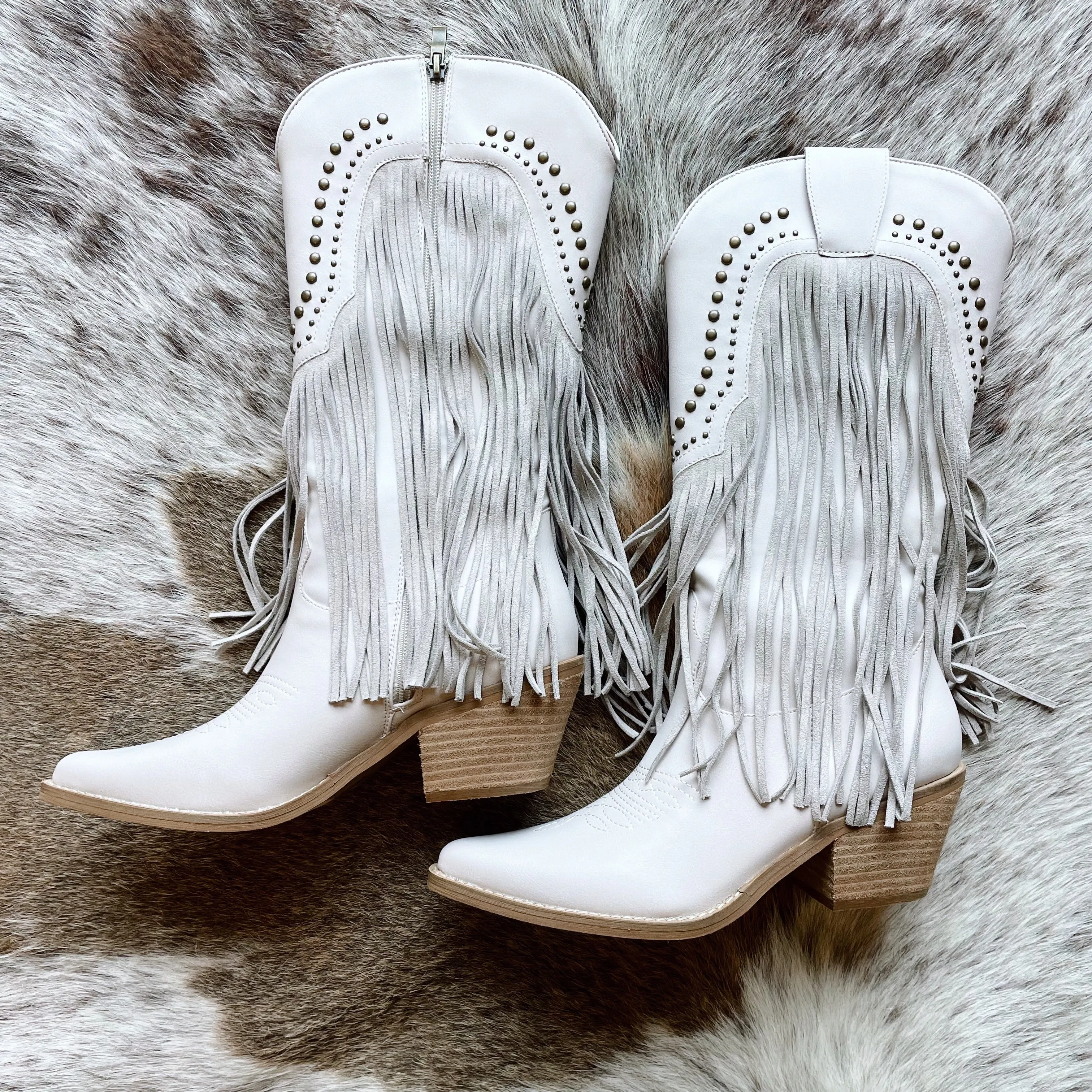 Fringe Cowboy Boots