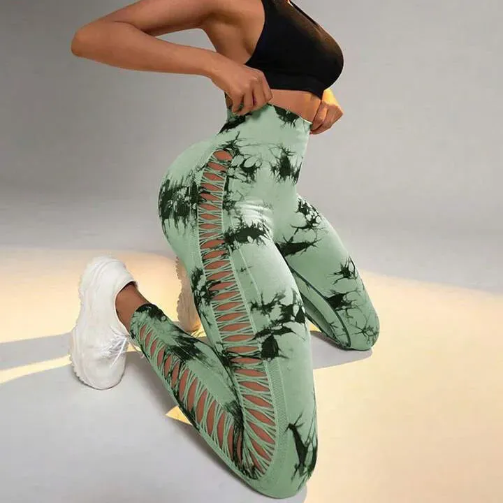 Fusion High-Waist Side Cutout Leggings