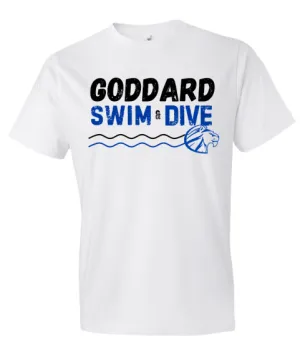 Goddard Swim & Dive White TShirt